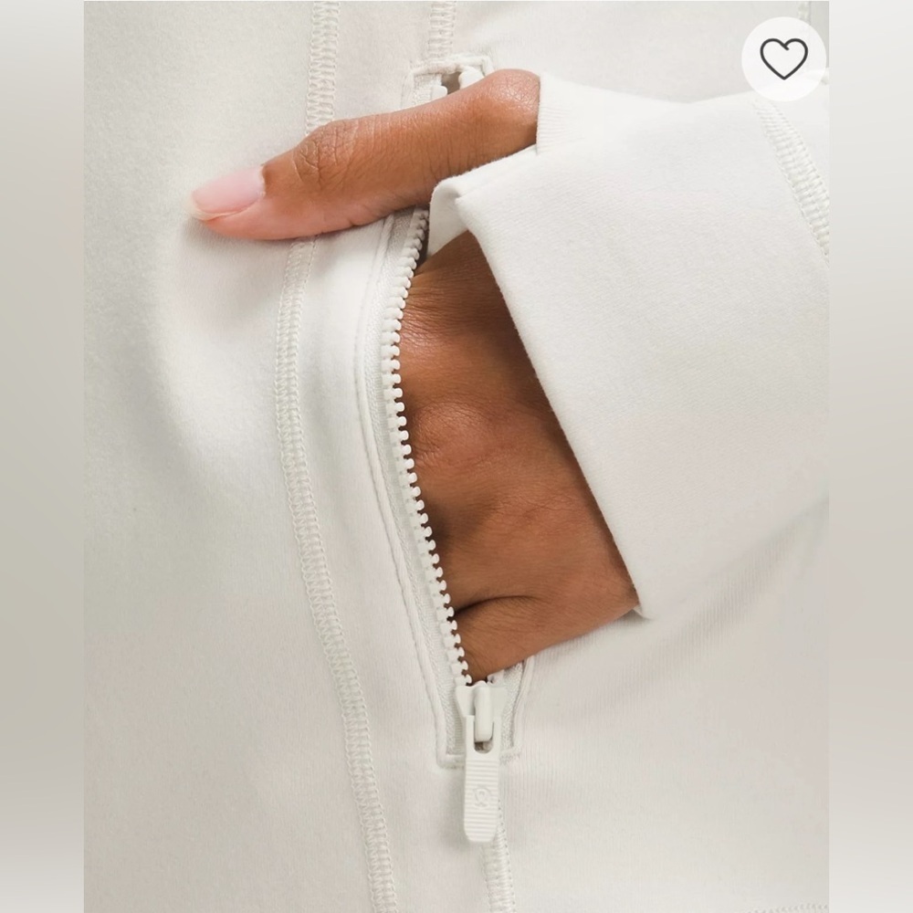 NWT Lululemon Define Jacket Luon in Bone Size 6 - Rare Sold Out Discontinued - Picture 6 of 15